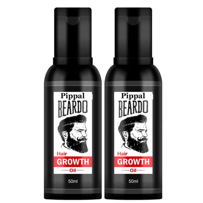 Beard & Hair Growth Oil for Stronger & Fuller Beard Hair 2X50ml