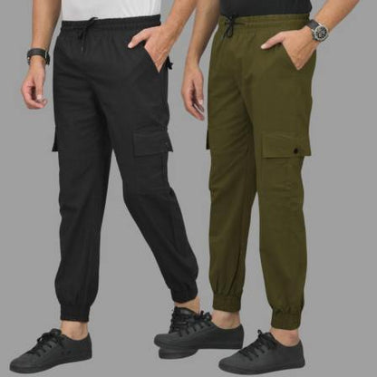 Men Cargos Pack of 2