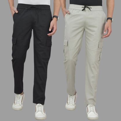 Men Cargos Pack of 2