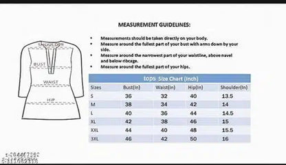 Rayon Printed Kurti for Women (Orange, S)